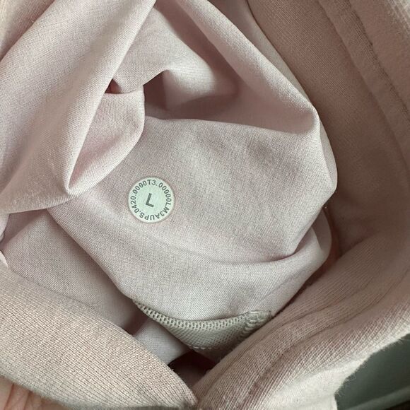 Lululemon Mens City Sweat Pullover Hoodie Pink size Large - Picture 2 of 6